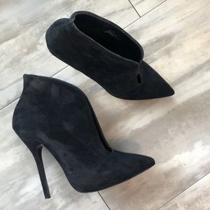 Steve Madden Dip - High Heeled Ankle Boots Black